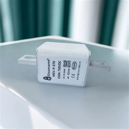 Fusible de acción rápida de cilindro para energía eléctrica